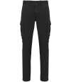 NS740 Native Spirit Washed Cargo Trousers Washed Black colour image